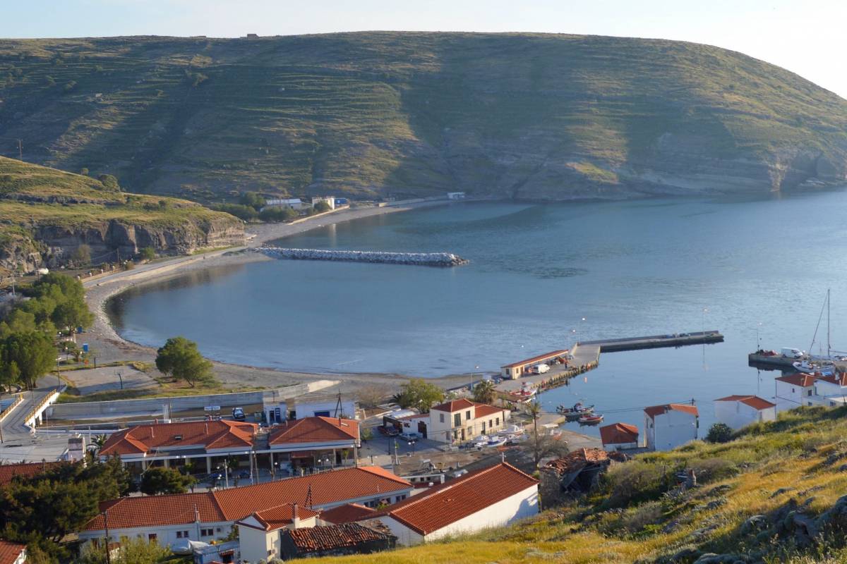 Agiostrati guida dettagliata dell'isola Isole Nord Est Egeo, Grecia