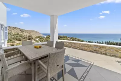 Modern big house in the port of Andros - Gavrio