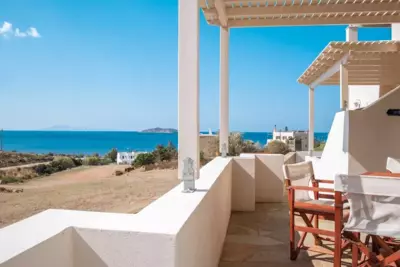 Elissavet Cycladic Stone House with private pool, nice view and fantastic sunsets - Gavrio