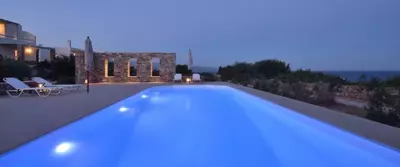 Splendid Antiparos Villa 2 Bedrooms Villa Zeus Beautiful Sea Views Private Infinity Pool Agios Georgios - Antiparos