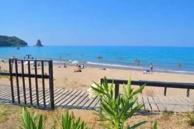 Holiday Studio Apartments yannis on the beach of Agios Gordios in Corfu - Agios Gordios