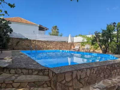 Villa Kamares, a 1912 stonebuilt unique estate with heated pool! - Panormos