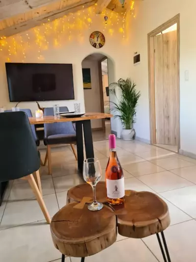 Lemonia Apartment with yard - Pitsidia