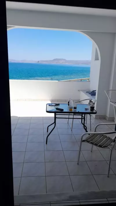 Beachfront Blue Comfort Sitia By ComfortBnb - Sitia