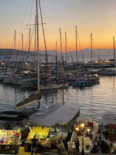 Port view apartment Aegina - Egina Città