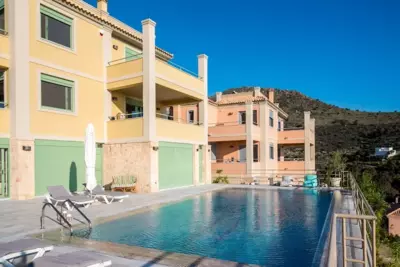 3 bedroom apartment, balcony, great view, full AC - Egina Città