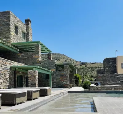 Apartment with a sea view and swimming pool, in the area of Koundouros - Koundouros