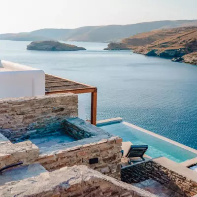 Kythnos Blue - Suite 2 Loutra Beach & Sea View - Kythnos