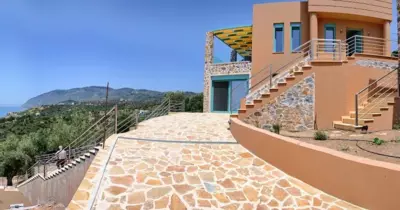 Ouzo Panoramic Houses 1, with private pool - Plomari