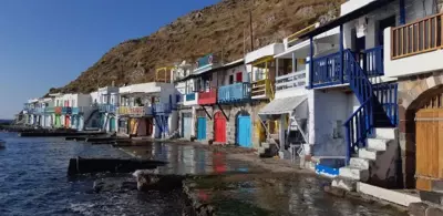 Milos Vaos Windmill - Plaka