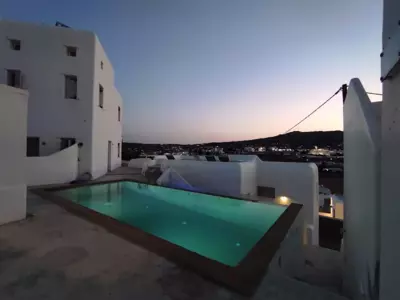 Myconian Relax House with swimming pool - Ano Mera