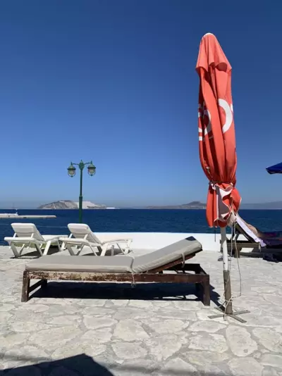 Haritos Hotel - Geothermal Hot Swimming Pool - Nisyros