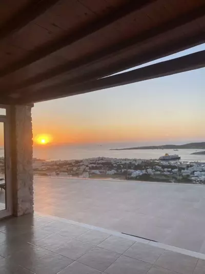 Peaceful getaway for 2 - amazing sea view/sunbeds! - Ambelas