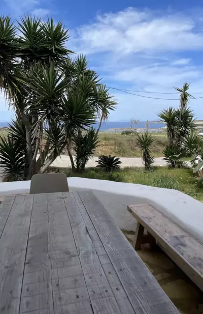 Pergola Paros Cycladic House by the Sea+Pool - Naoussa