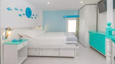 Charaki Escape Chic Studio with Seafront Patio - Haraki