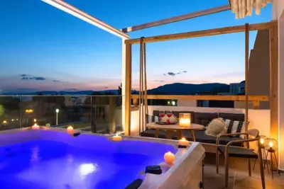 Pefkos Allure Luxury Suites with Jacuzzi in the heart of Pefkos!!! - Pefkos