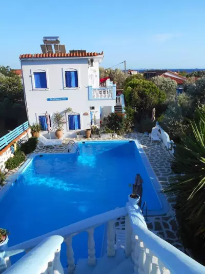 Meltemia Studio Samos with pool - Kampos