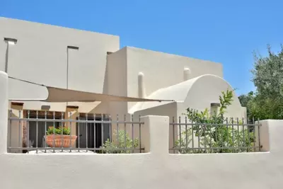 Wonderful Santorini Villa Alia Mansion 3 Bedrooms Beautiful Outdoor Space Wonderful Views Megalochori - Megalochori