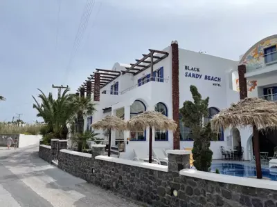 Black Sandy Beach - Perissa