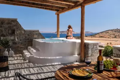 Africanis Bungalows - Schinoussa