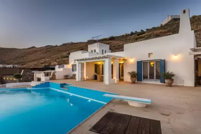BluEros Luxury Villa - Syros Private Pool Gem - Megas Yialos Nites