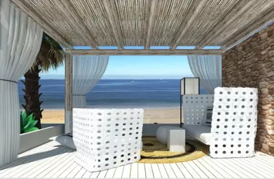 Byblos Mare-The Exclusive Beach Front Villa - Skala Sotiros