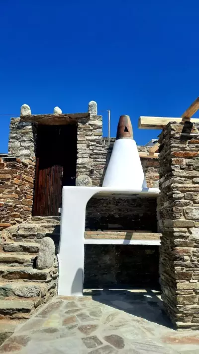 Aegean living stone house - Agios Romanos