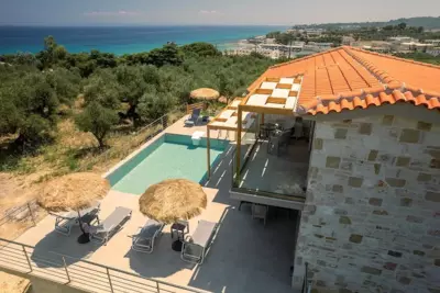 Villa Fellenza - Pool Villa By the Sea with Stunning SunriseView By Villa Mana Gers - Tsilivi